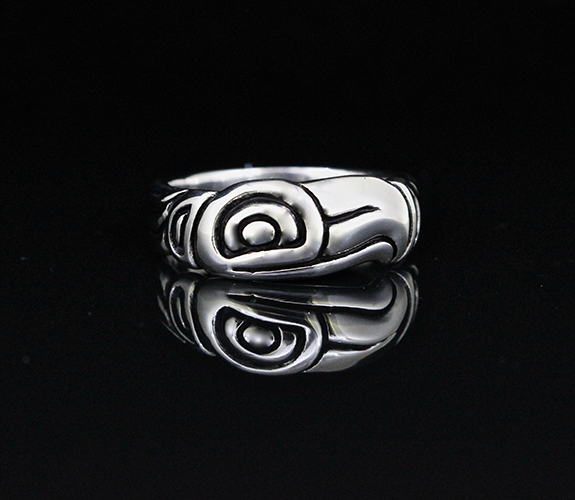 "Eagle" Sterling Silver Ring - Jeff Mckenzie | PNW Fine Handmade Jewelry